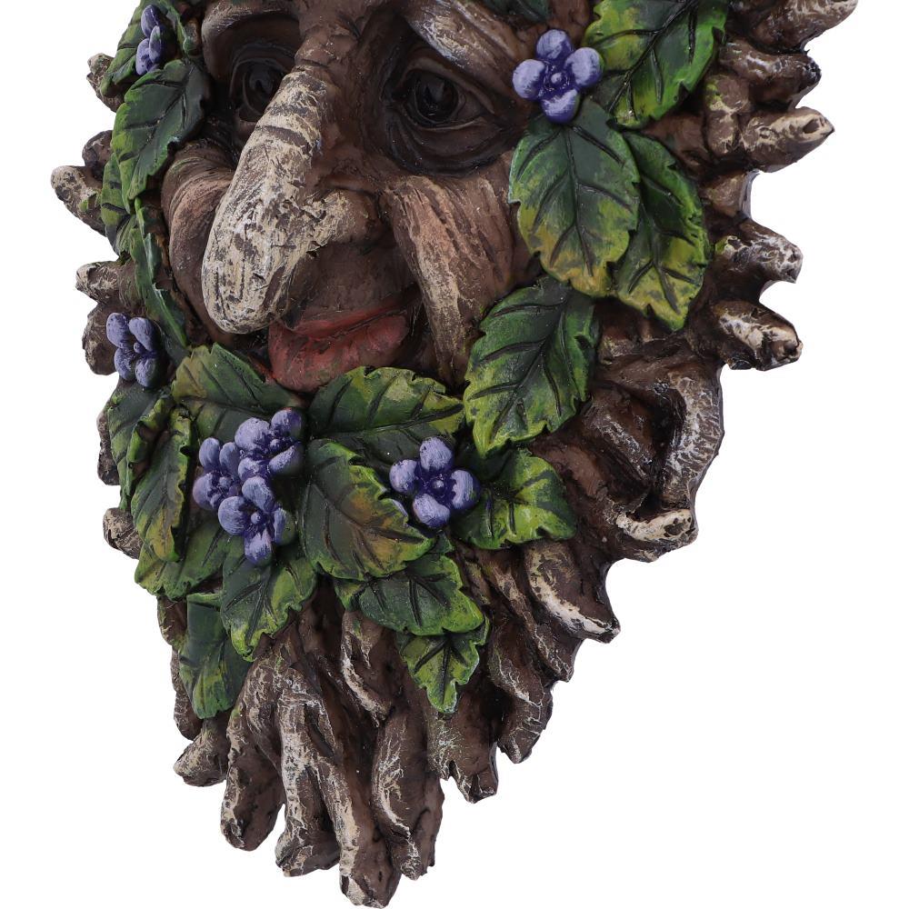 Mystical Tree Spirit Plaque Nature Woodland Horned Tree Spirit Pagan Wall Art