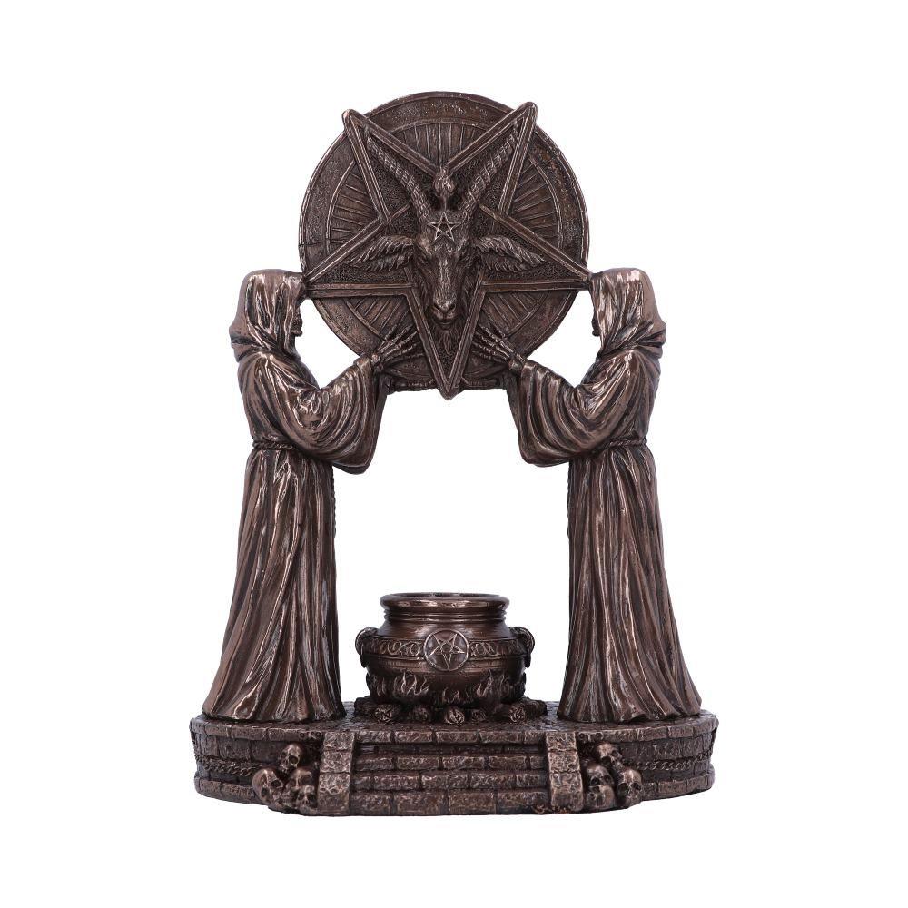 Mystical Baphomet Altar Figurine 18.5cm - Gothic Wiccan Decor and Occult Symbolism