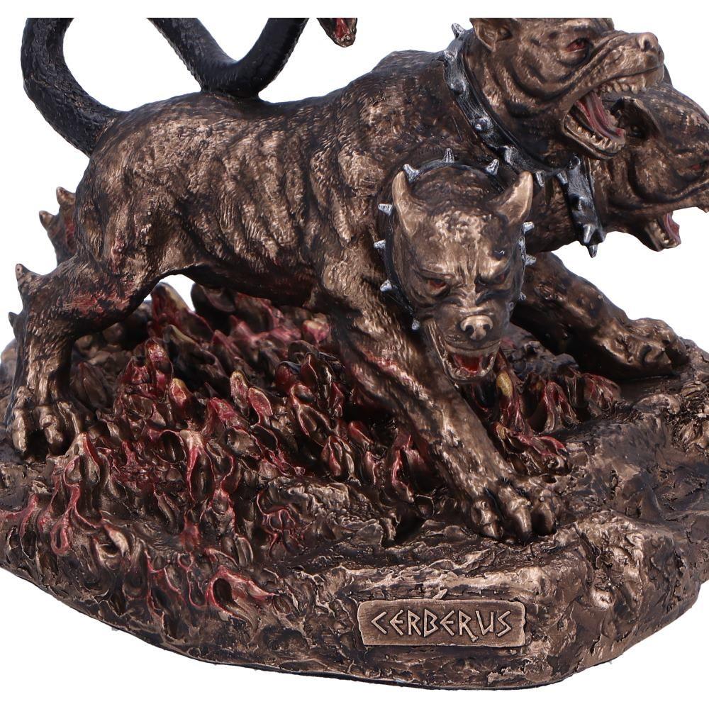 Cerberus Three Headed Hound of Hades Fantasy Figurine Mythology Gothic Decor