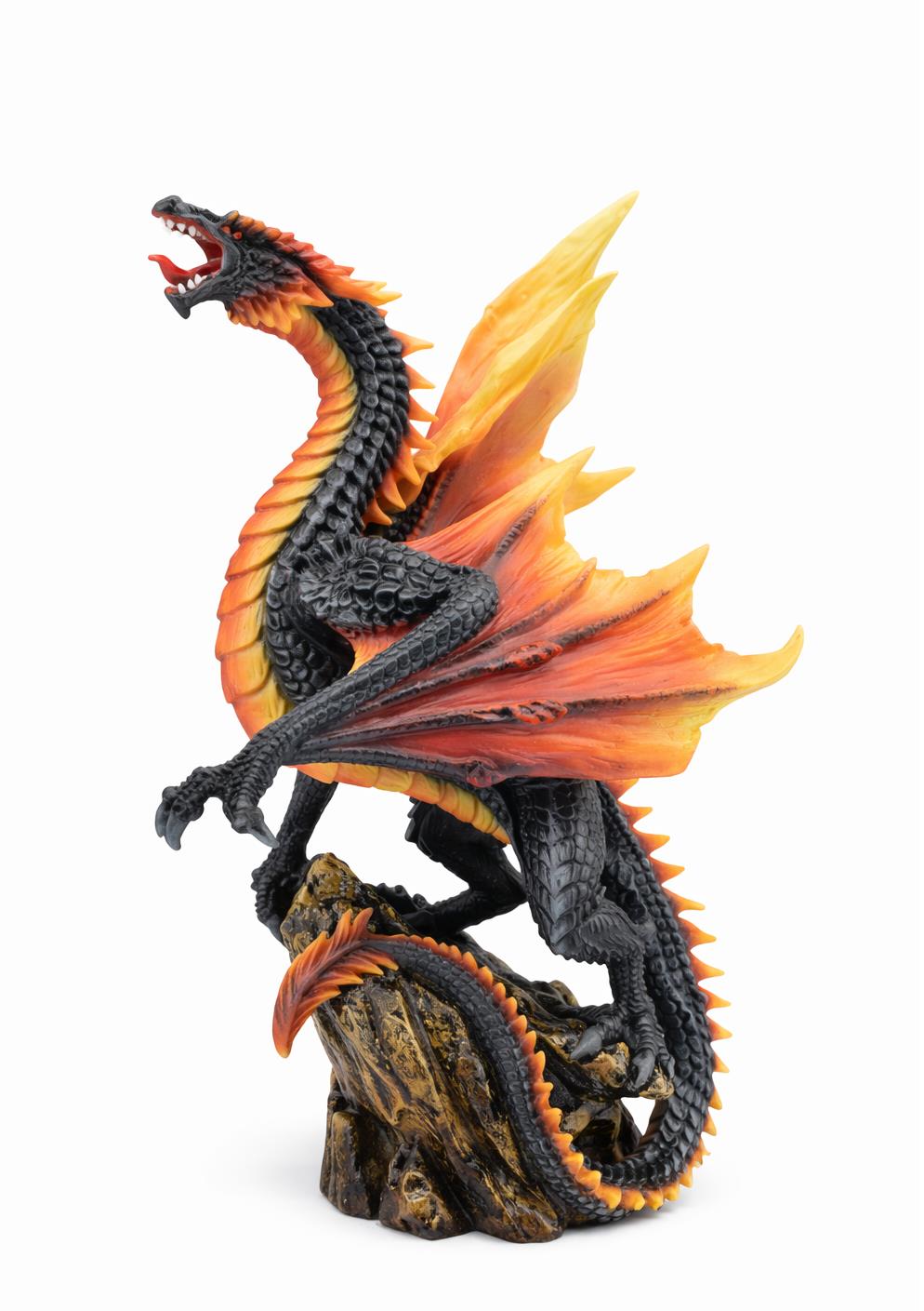 Fantasy Dragon Ornament Statue Mythical Creature Collectible Display Figure