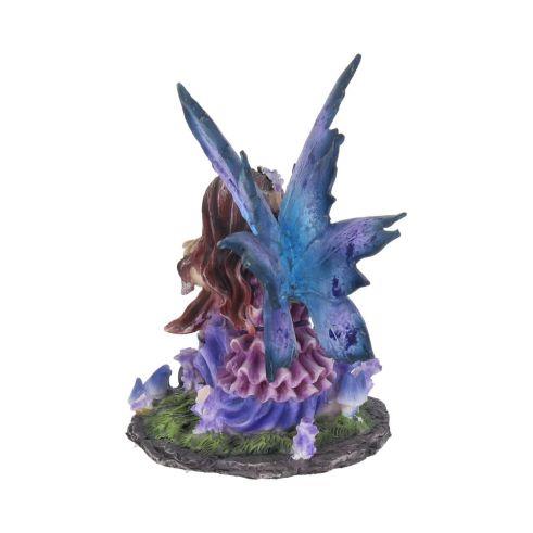 Resin Blue Fairy Gothic Decor Figurine by Nemesis Now - Fantasy Collectible 10cm