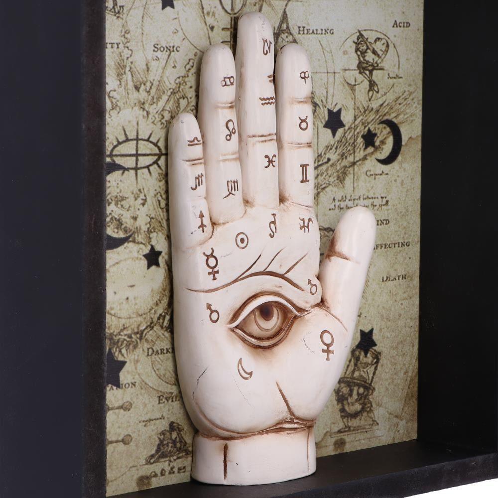 eBay Listing for "Palmistry Companion Framed Chiromancy Wall Mounted Art - 20.2cm"