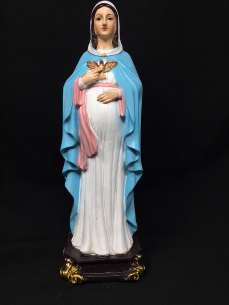Blessed Virgin Mary Our Lady of Hope with Holy Spirit Statue Religious Ornament Figurine