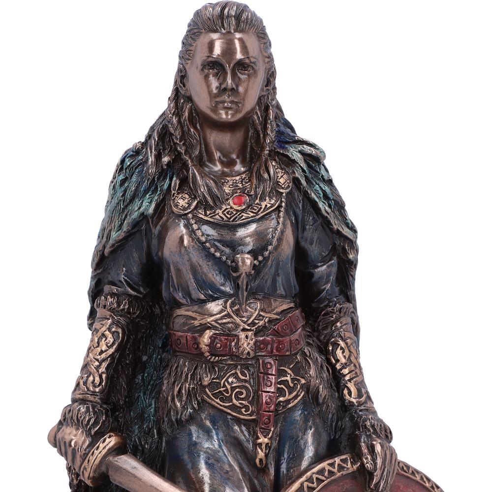 Freya Goddess Figurine Norse Warrior Deity Statue Pagan Mythology Love & War