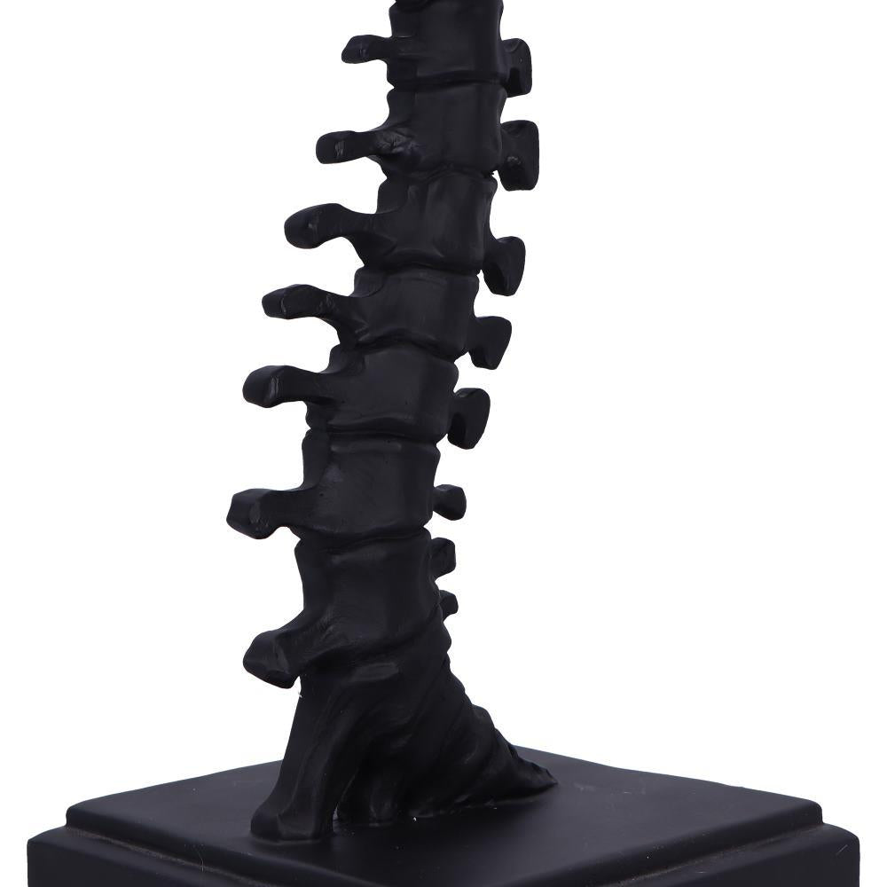 Gothic Vertebrae Table Lamp Spine Light with Shade Halloween Horror Decor