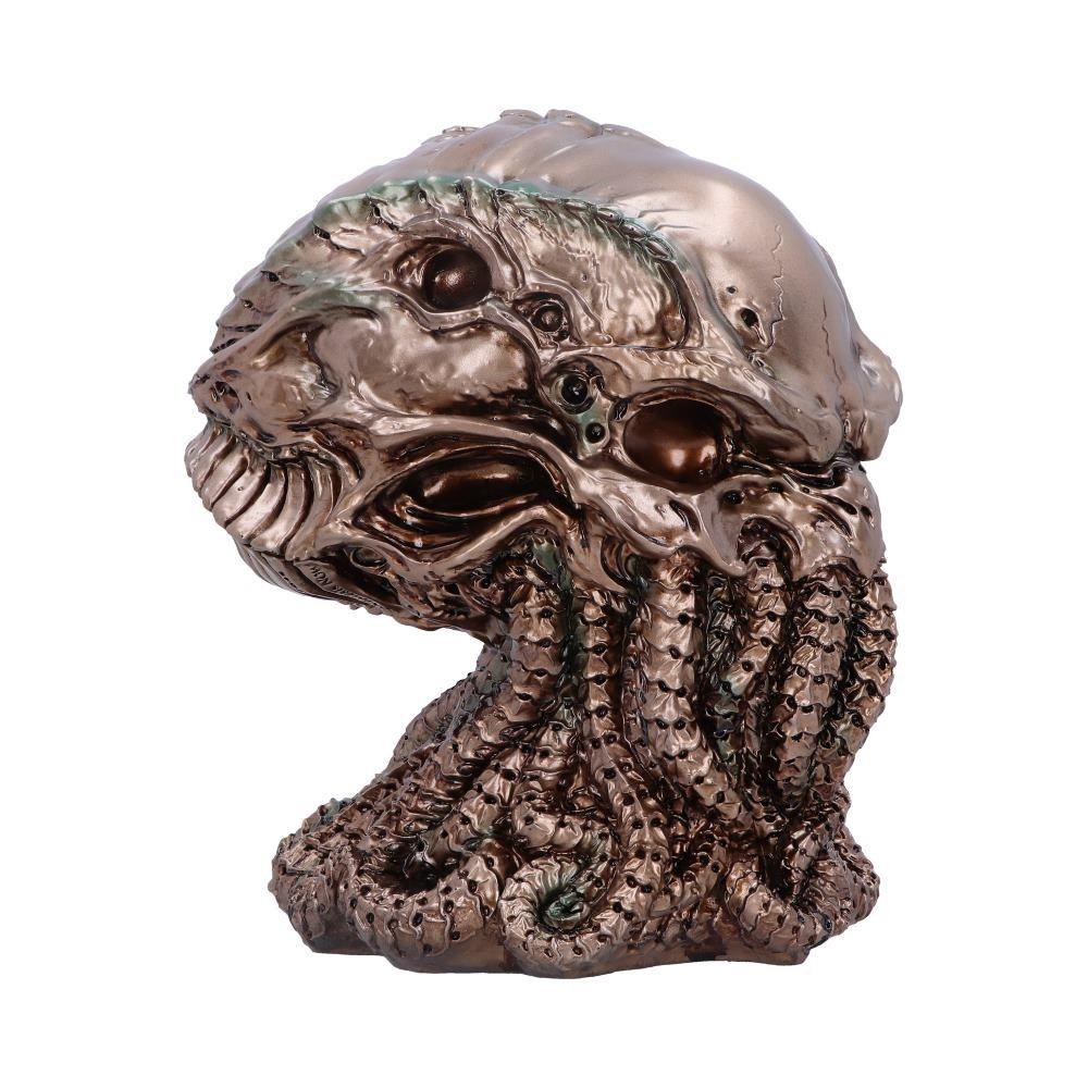 Bronze Cthulhu Skull Figurine James Ryman 20cm Resin Artwork Inspired by Cthulhu