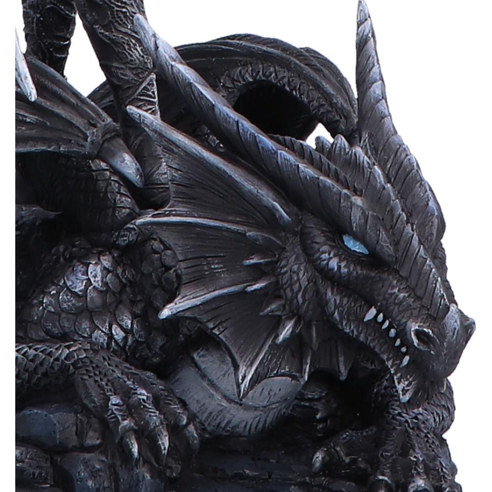 Dark Angel Fairy Statue Dragon Companion Gothic Ornament Fantasy Display Collectible