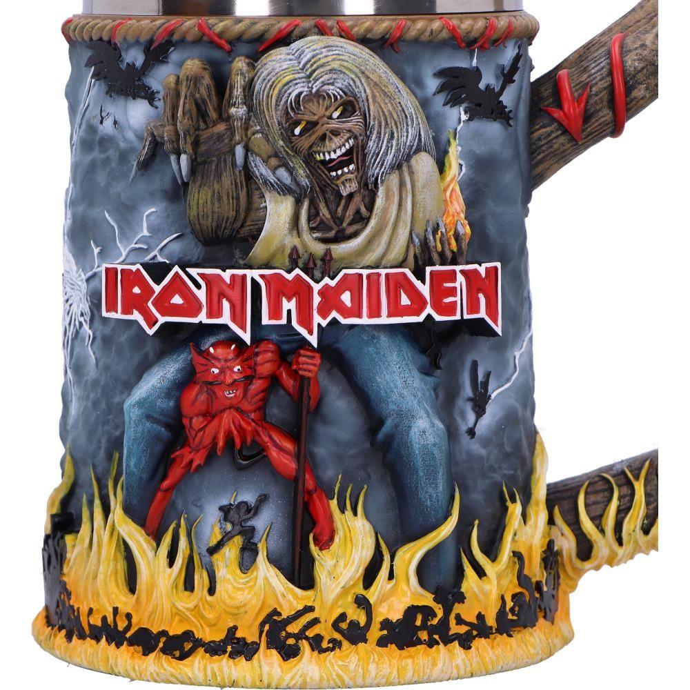 Iron Maiden The Number of the Beast Tankard - Official Licensed Album Art Mug