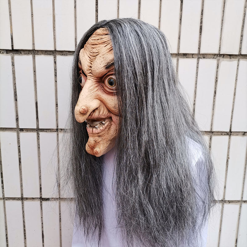 Scary Female Ghost Witch Mask