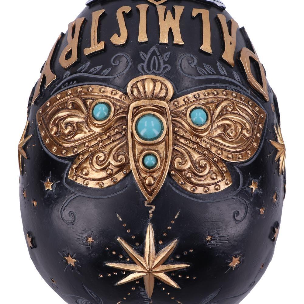 Destiny Palmistry Skull 18cm | Mystical Occult Decor | Resin Palmistry Head | Exclusive Design