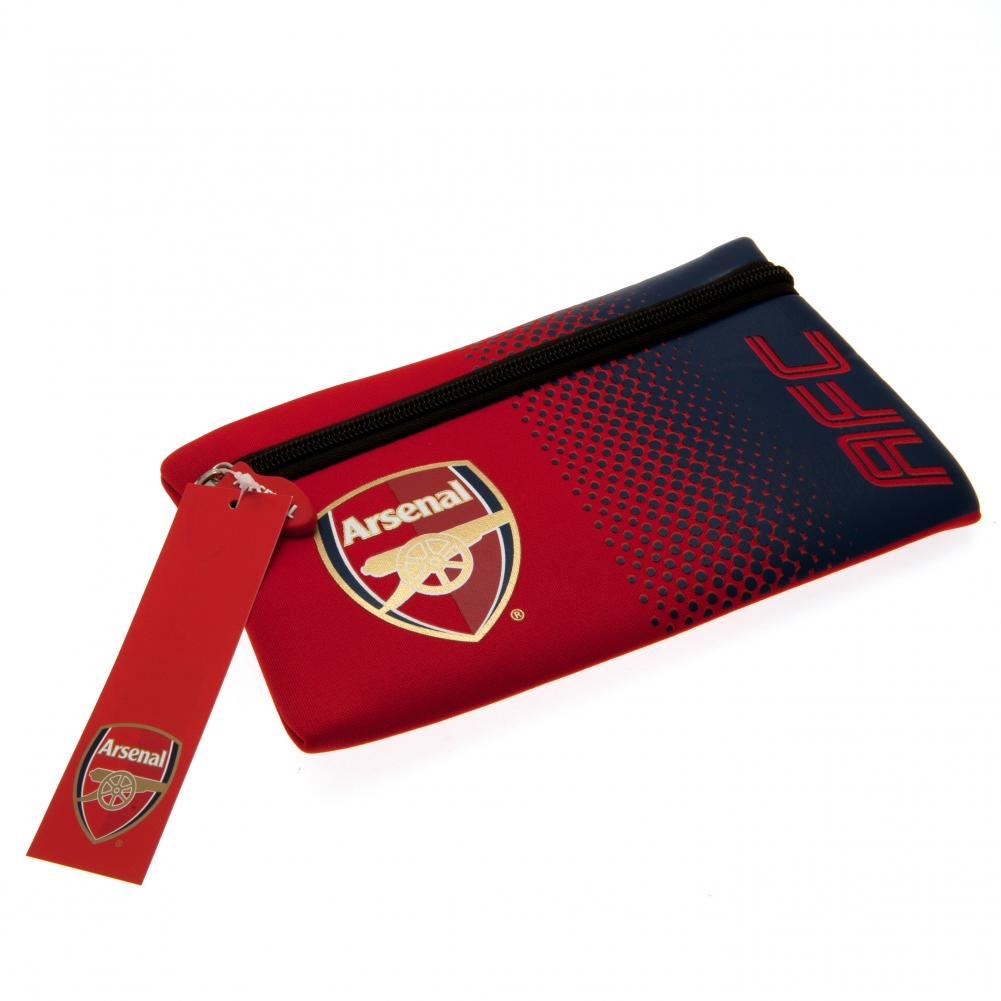 Arsenal FC Fade Pencil Case Official Football Club Licensed Premier League Merchandise Gift for Fans