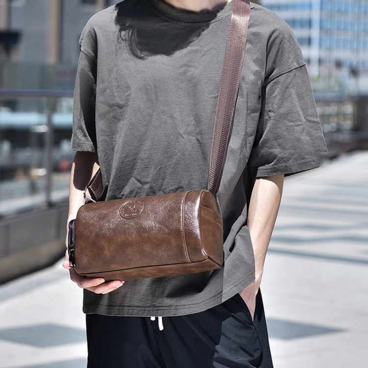 WEIXIER D519 Men Large Capacity Waterproof Crossbody Bag Casual Single Shoulder Backpack