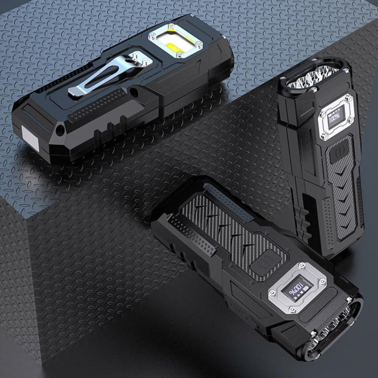 Strong Mini Key Light Magnetic LCD Electric Display Dual Light Tool Lamp