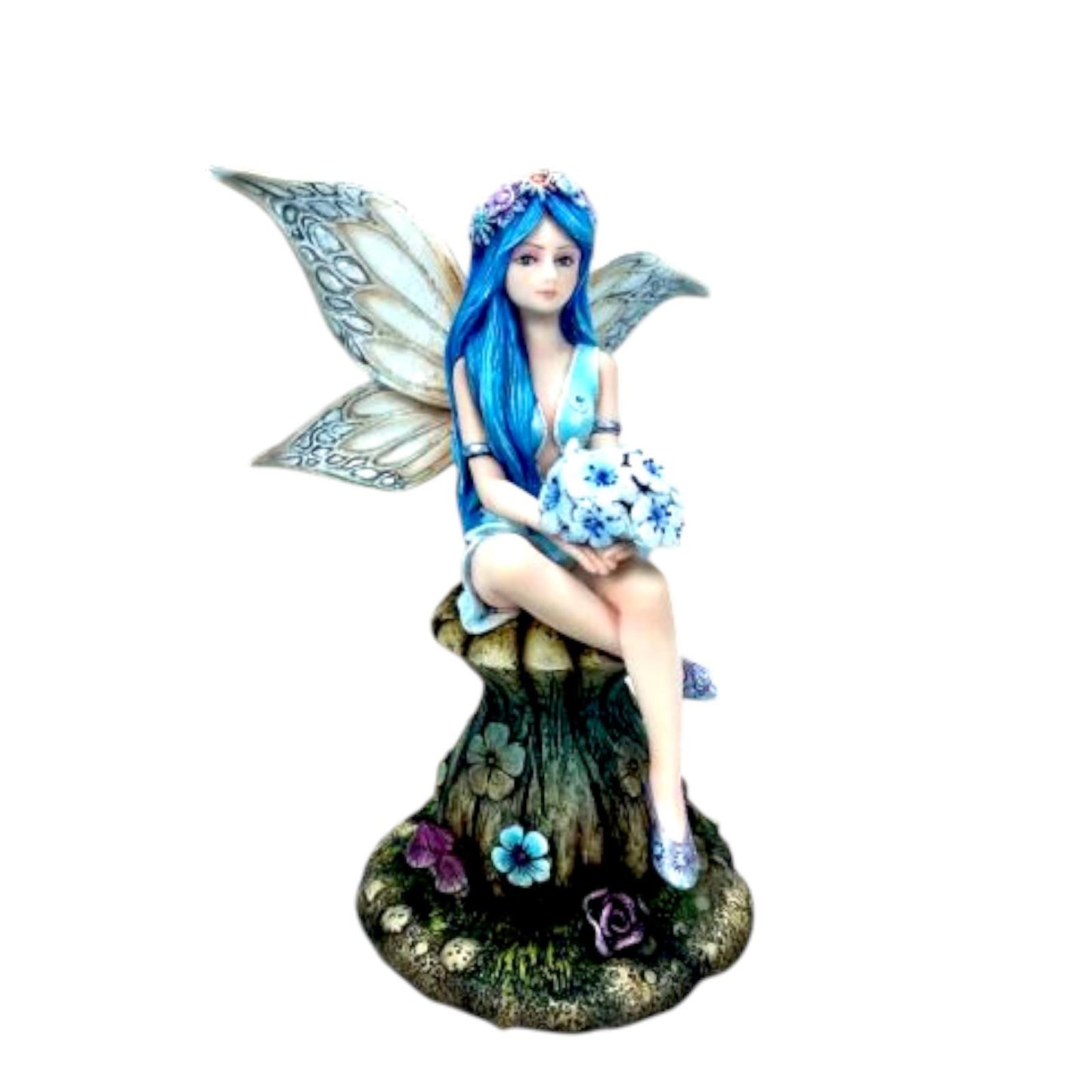 Enchanting Bryony Fairy Statue 17.5cm - Floral Decor Gift by Nemesis Now