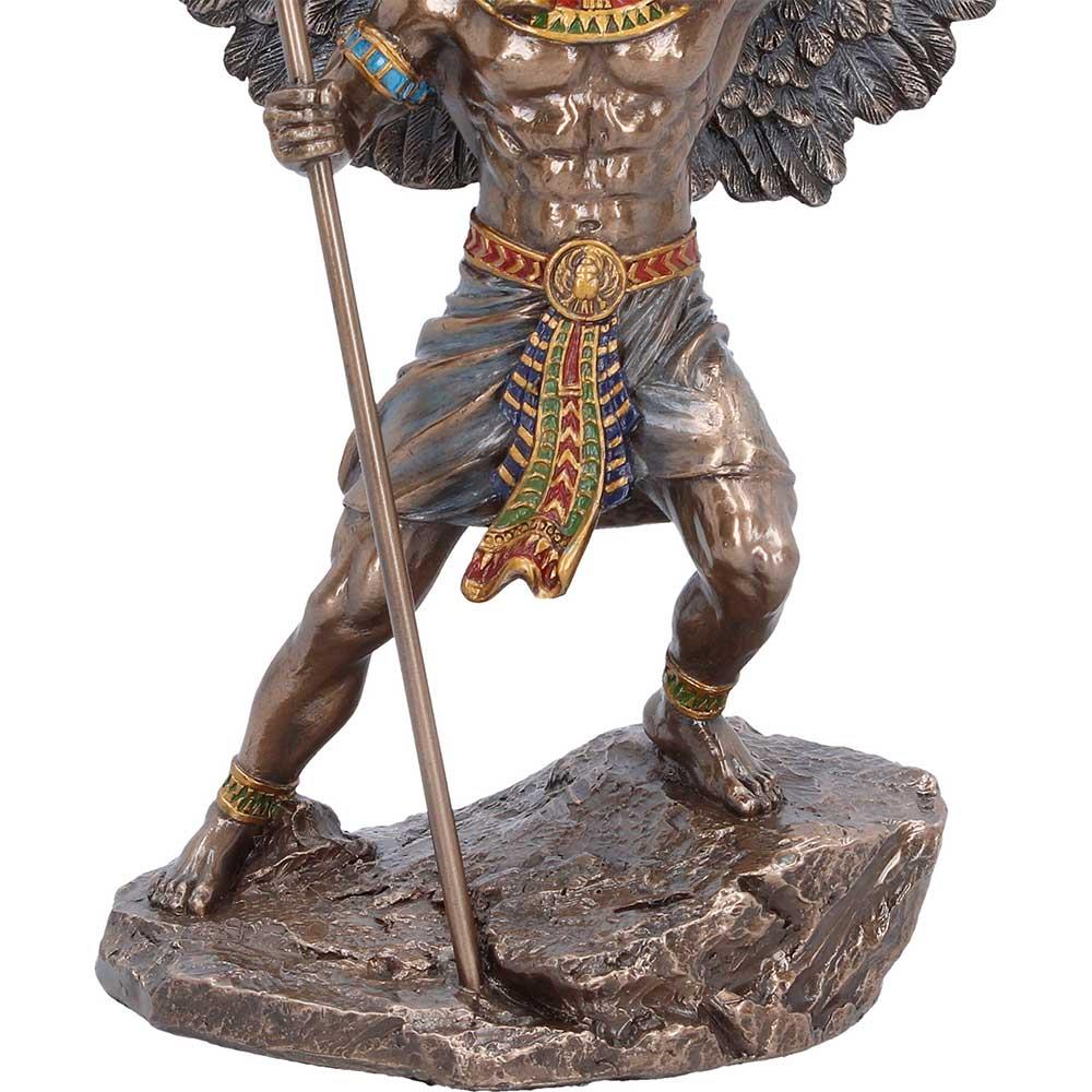 Ra Egyptian Sun God Statue Figurine Ornament Sculpture Winged Deity Mythology Decor