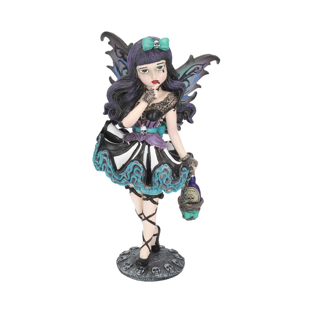 Adeline Gothic Dark Fairy Figurine – 16.5cm Fantasy Decor