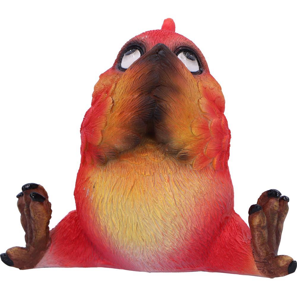 Three Wise Comical Birds Figurines See Hear Speak No Evil Wisdom Ornaments