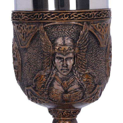 Valkyrie Goblet Norse Viking Ornament Nordic Mythology Valhalla Fantasy Chalice