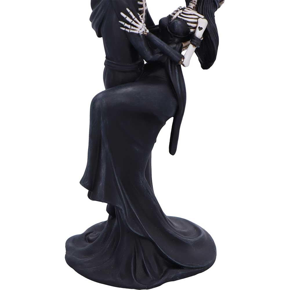 Eternal Dance Skeleton Lovers Figurine Gothic Romance Skull Couple Ornament