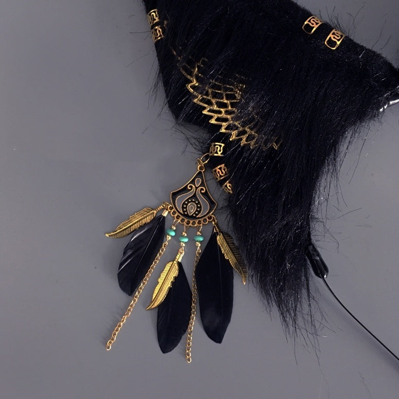 Animal Ears Headdress RE Ancient Egypt Anubis Headdress