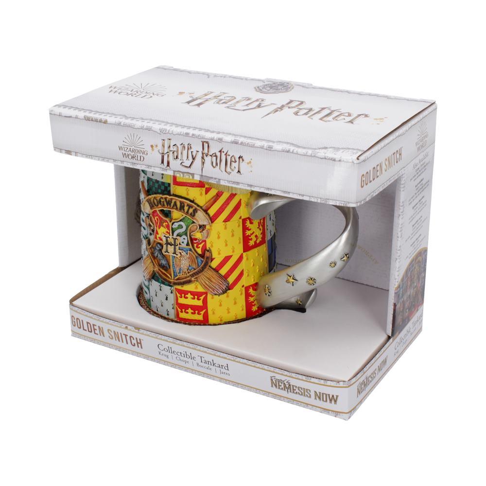 Harry Potter Hogwarts Golden Snitch Tankard Quidditch Collectible Tankard Mug