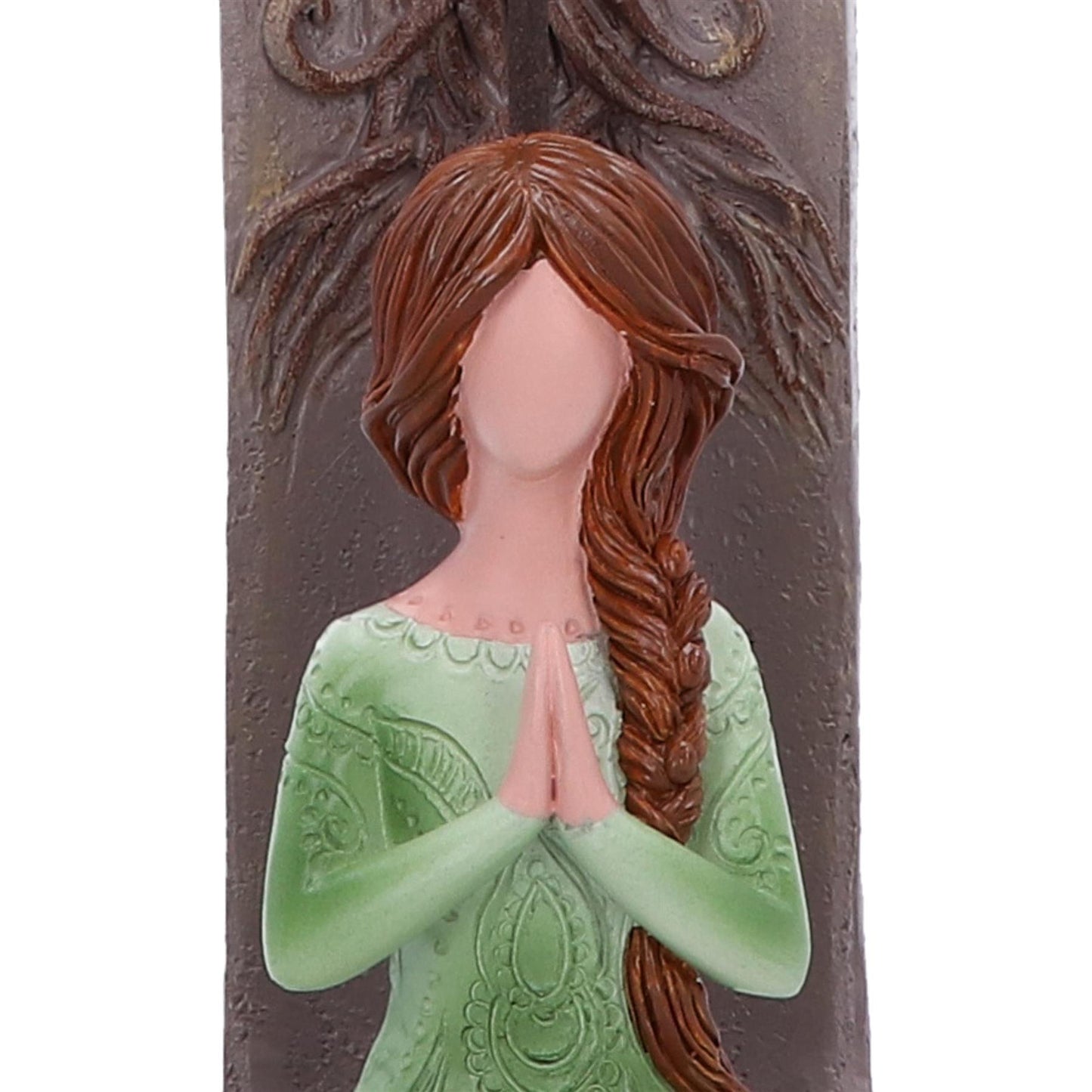 Chakra Lotus Meditation Incense Burner Yoga Spiritual aromatherapy Ornament