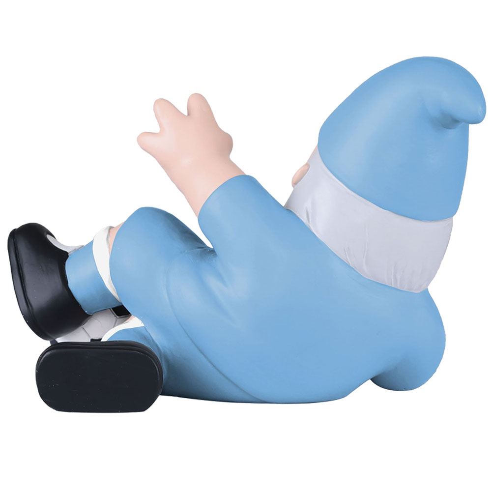 Manchester City FC Sliding Tackle Gnome Team Mascot Figurine Football Fan Ornament