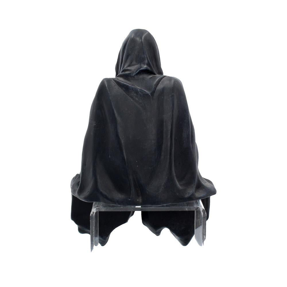 Gothic Grim Reaper Figurine - Resin Ornament for Wicca & Pagan Decor 23cm