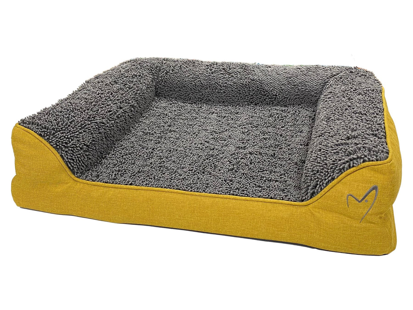 Gor Pets Noodle Dog Bed X-Large Mustard (108x84cm)