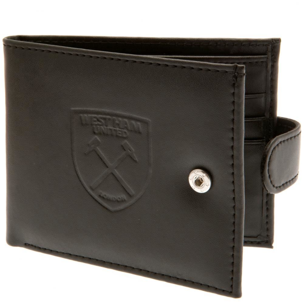 West Ham United FC rfid Anti Fraud Wallet Official Football Club Licensed Premier League Merchandise Gift for Fans