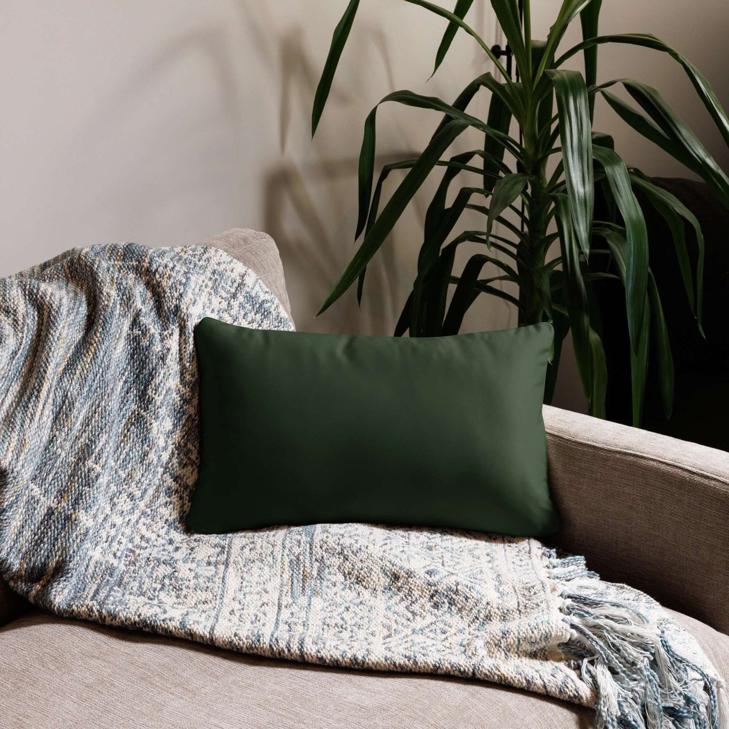 Ancient Mayan God Kukulkan Cushion – Aztec-Inspired Throw Pillow
