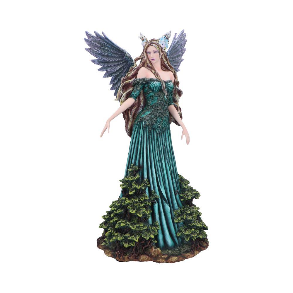 Gothic Fantasy Fairy Figurine Woodland Angel Sculpture Nature Spirit Statue Decor