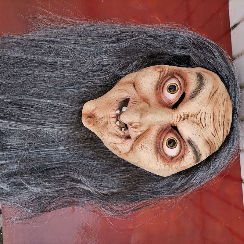 Scary Female Ghost Witch Mask