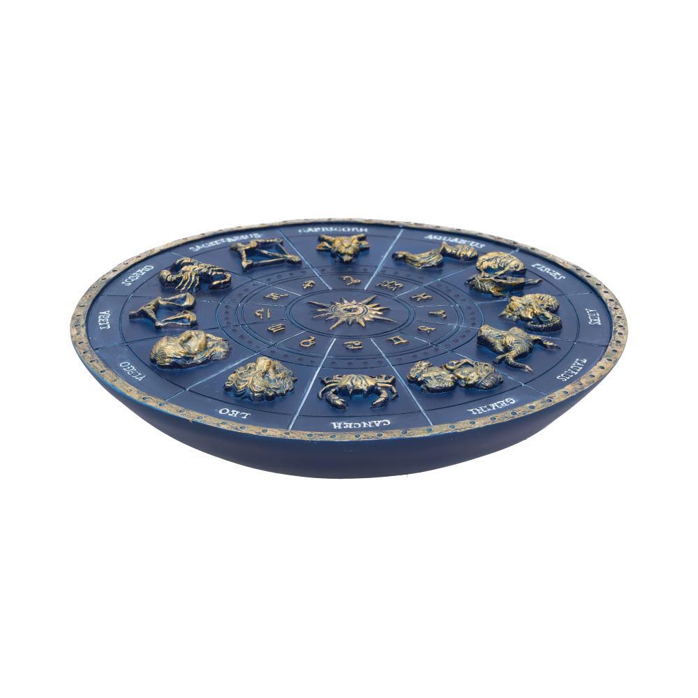 Astrology Zodiac Wheel Incense Burner Horoscope Holder Witchcraft Home Decor