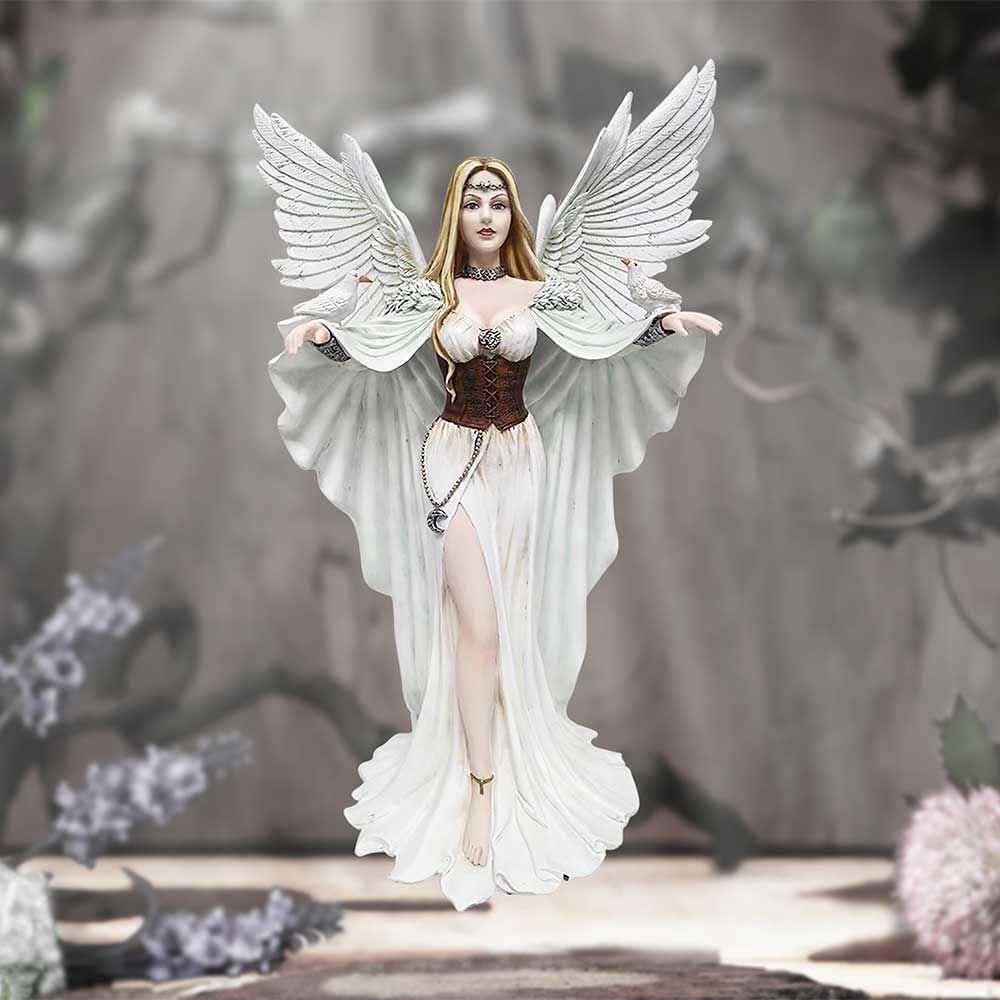 Enchanting  Fairy Figurine Fantasy Statue Mystical Gothic Angelic Home Decor Ornament