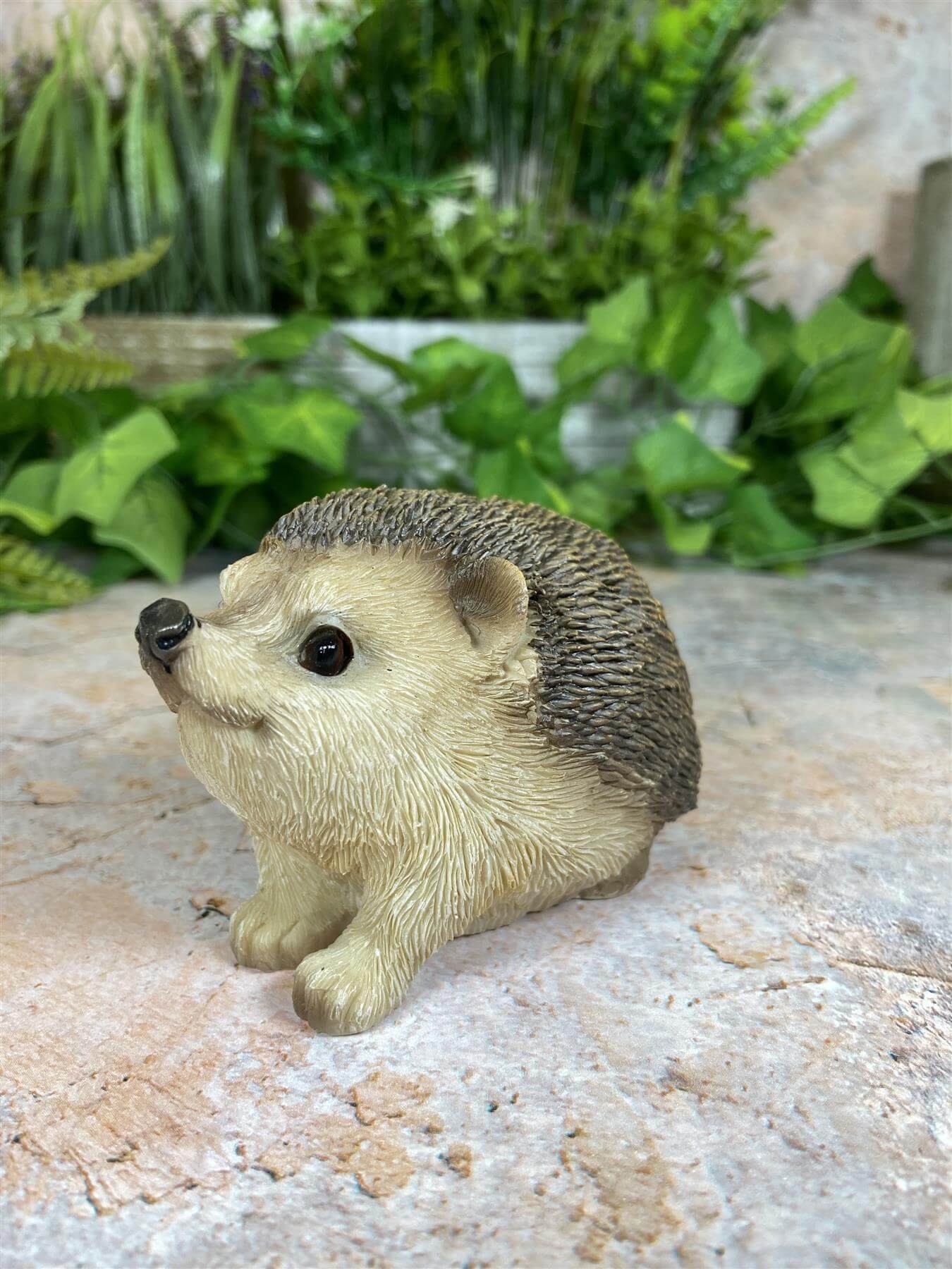 Adorable Realistic Hedgehog Figurine Perfect Garden Ornament Lawn Decor-Osiris Craftworks