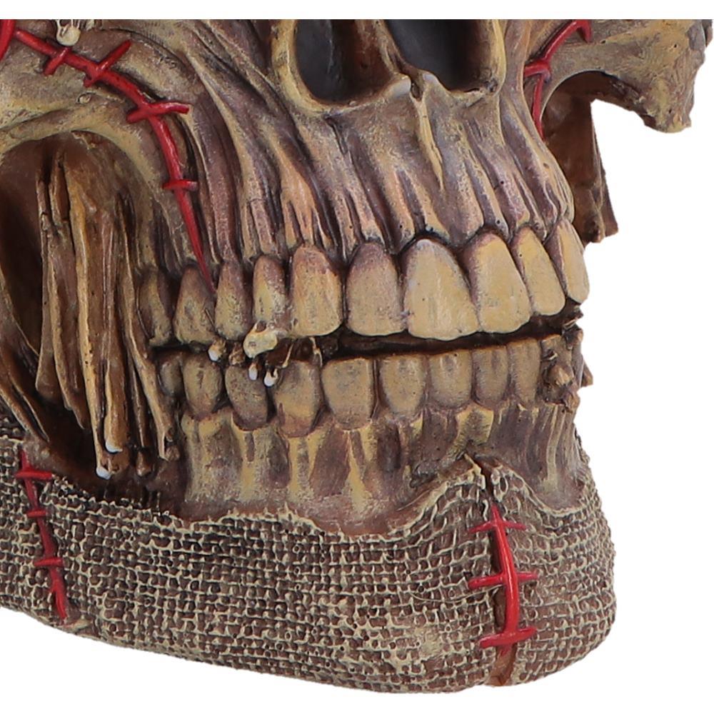 Scarecrow Skull Figurine Creepy Harvest Gothic Horror Halloween Decoration Art