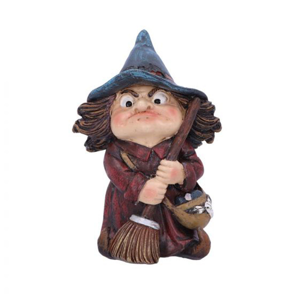 Halloween Magic Witch Sculpture Resin Crafts Small Ornaments