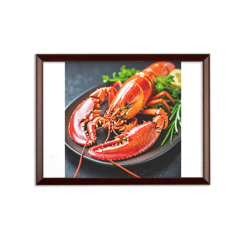 Food Sublimation Wall Plaque