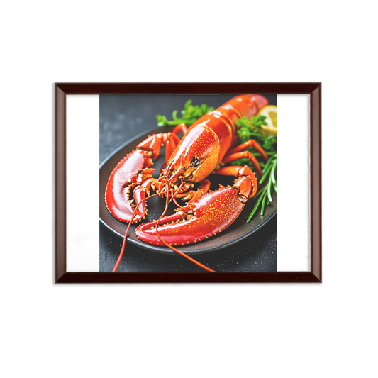 Food Sublimation Wall Plaque