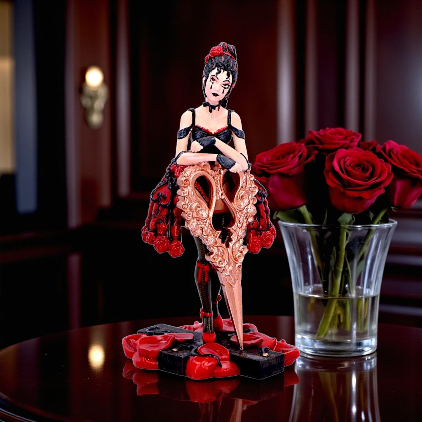 Burlesque Marionette Figurine Gothic Fantasy Ornament Nemesis Now Statue