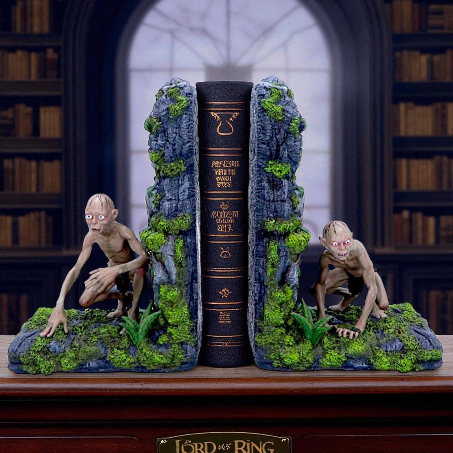 Lord Of The Rings Gollum & Smeagol Bookends Figurine Movie Collectible Display
