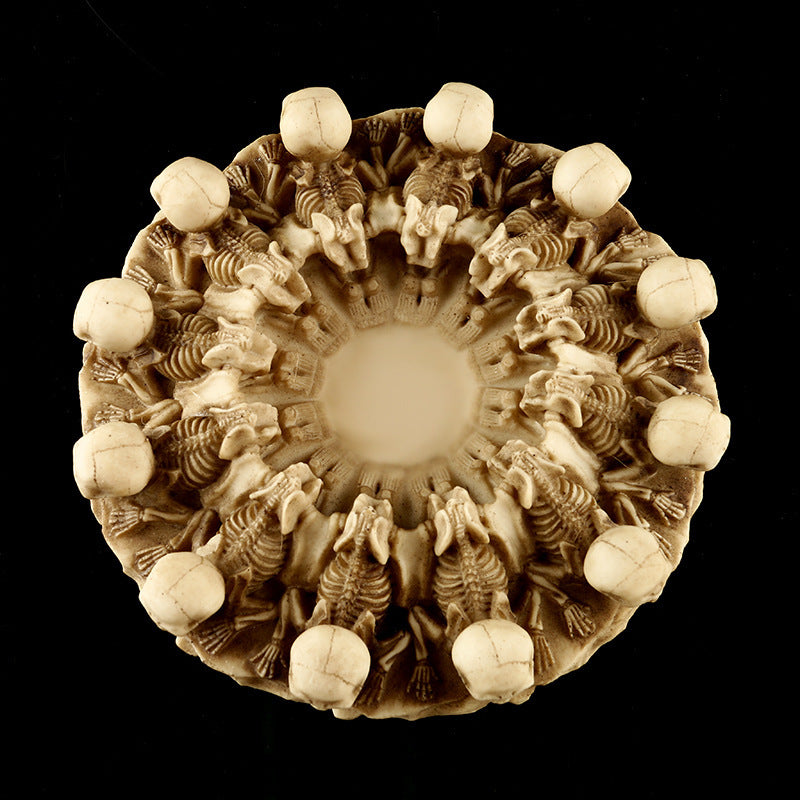 Resin Ashtray Skull Head Personalized Gift Home Decoration