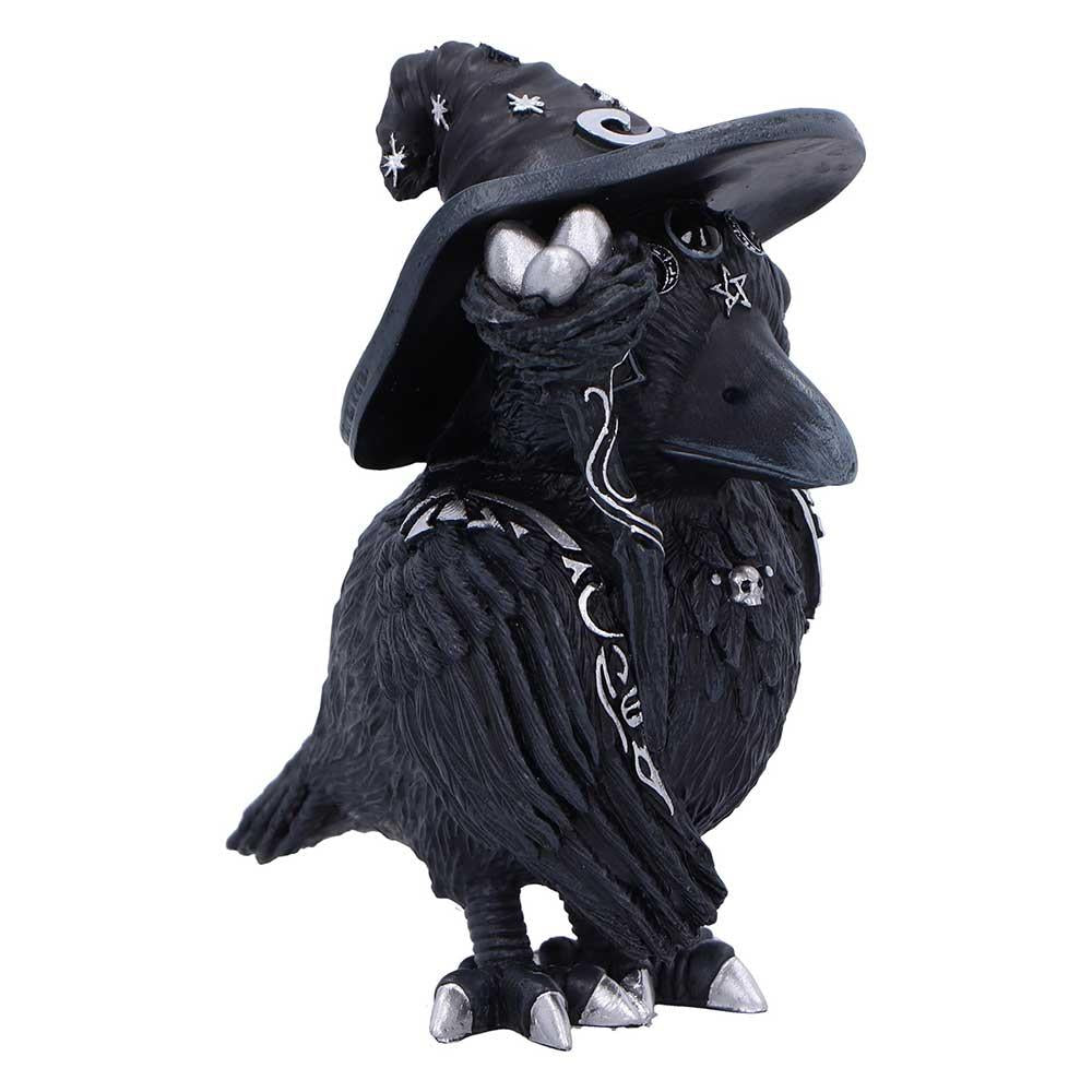 Cult Cuties Raven Witch Figurine Gothic Occult Crow Magic Collectible Ornament