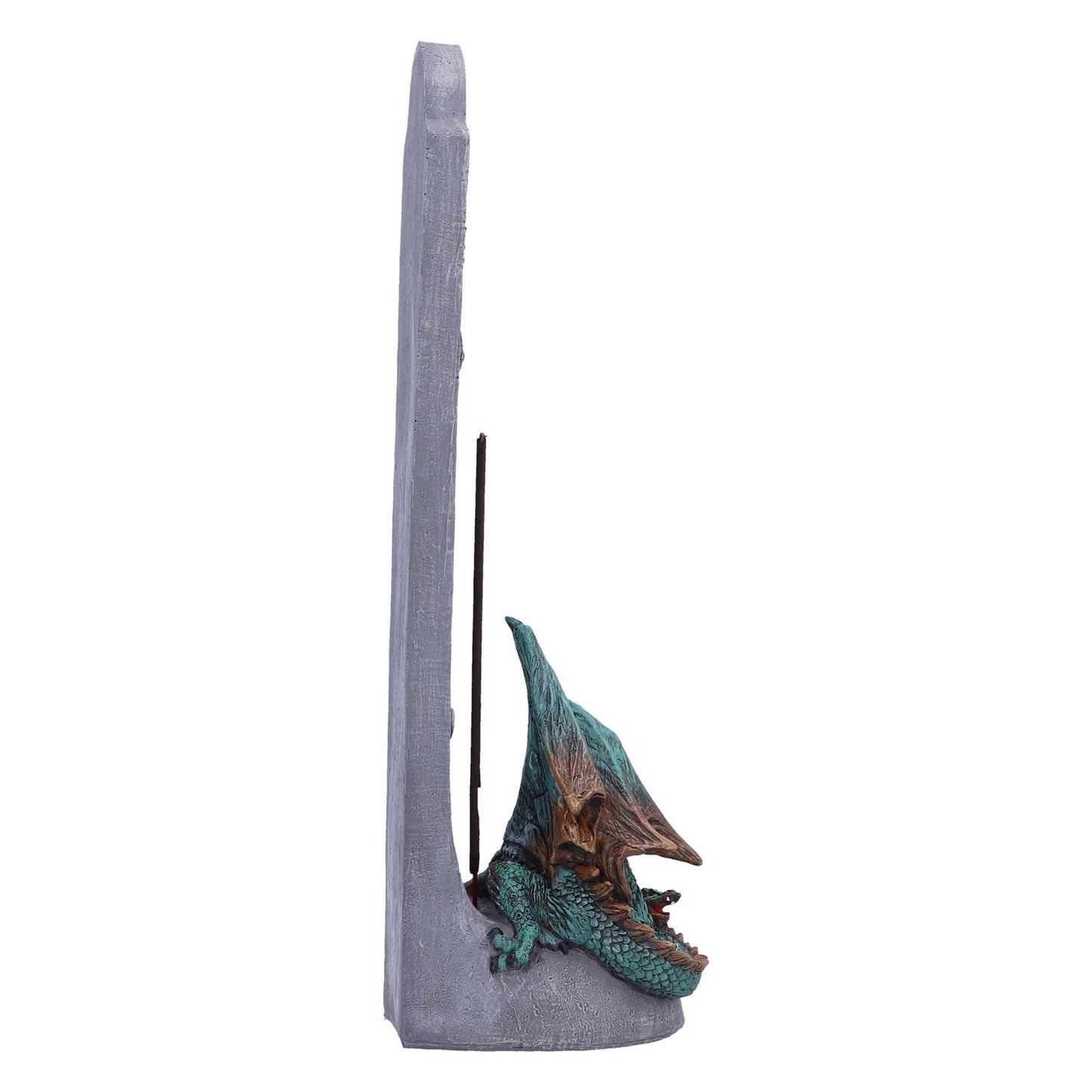 Mystical Vertical Dragon Incense Holder Gothic Ornament Aromatherapy Healing