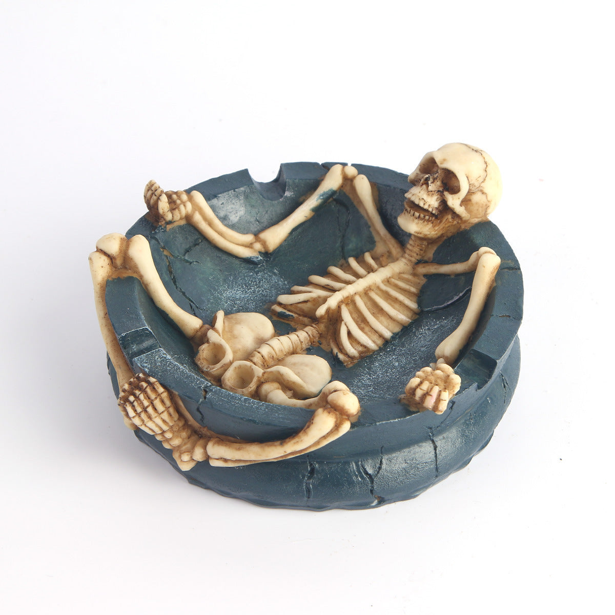 Nordic Decorative Resin Skull Halloween Ashtray