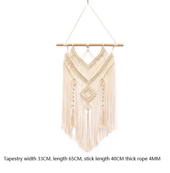 Bohemian hand-woven tapestry