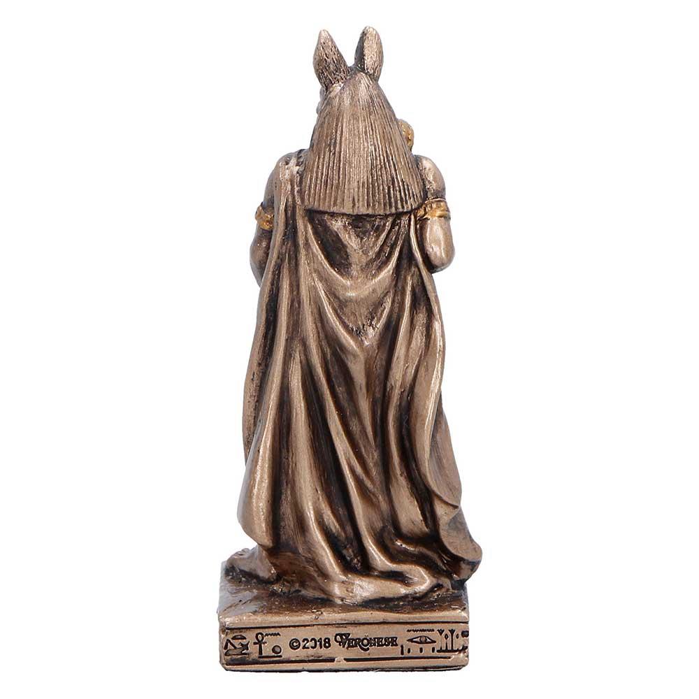 Small Anubis Egyptian God Mini Figurine Afterlife Deity Statue Mythology Decor