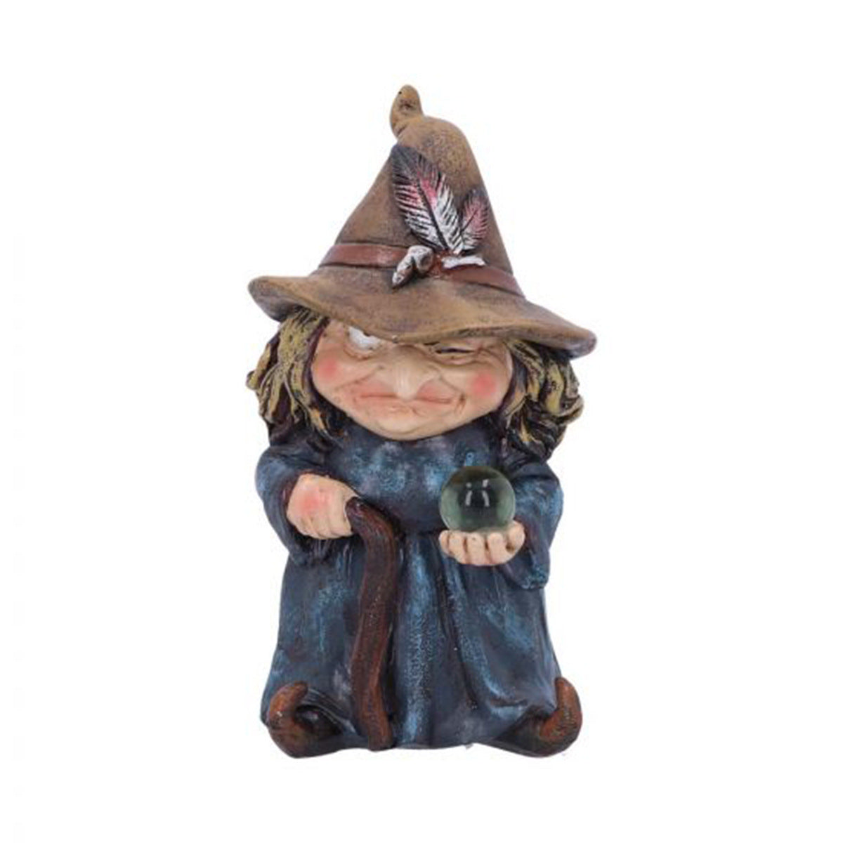 Halloween Magic Witch Sculpture Resin Crafts Small Ornaments