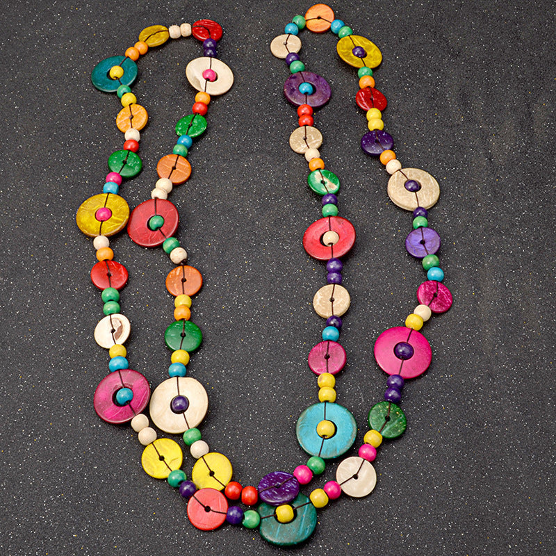 Bohemian long necklace